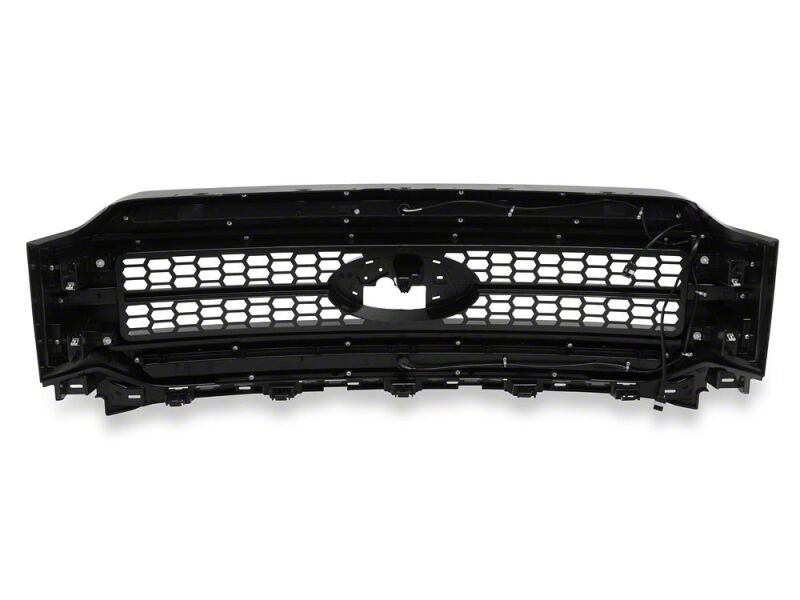 Raxiom 21-23 Ford F-150/ Exc.Raptor CXR Series LED Upper Replacement Grille with White DRL- Black thumbnail 4