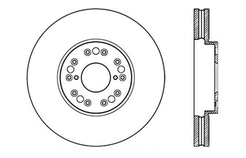 StopTech 93-05 Lexus GS300/GS350/GS400/GS430/GS450H / 00-05 Lexus IS300 / 93-94 Lexus LS400/LS430/L thumbnail 3