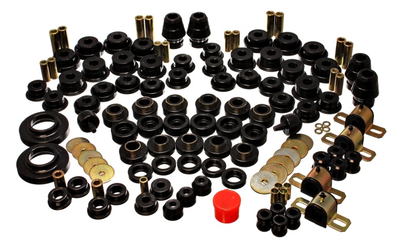 Energy Suspension 07-11 Jeep JK 2dr Black Hyper-Flex Master Bushing Set thumbnail 3