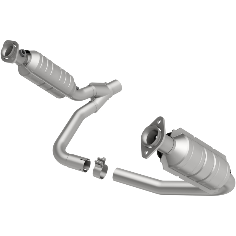 MagnaFlow Direct Fit Catalytic Conv 05-06 Dodge Dakota/2006 Mitsubishi Raider 3.7L Y-Pipe Assembly thumbnail 3