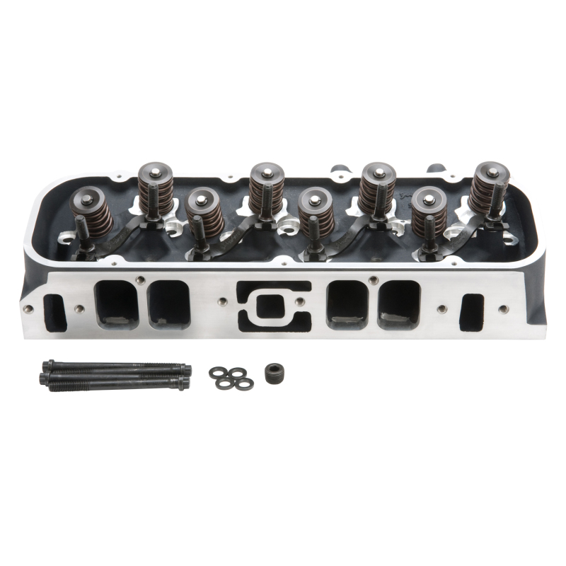 Edelbrock Cylinder Head BB Chevy Marine Performer RPM Rectangular Port Complete w/ Springs thumbnail 5