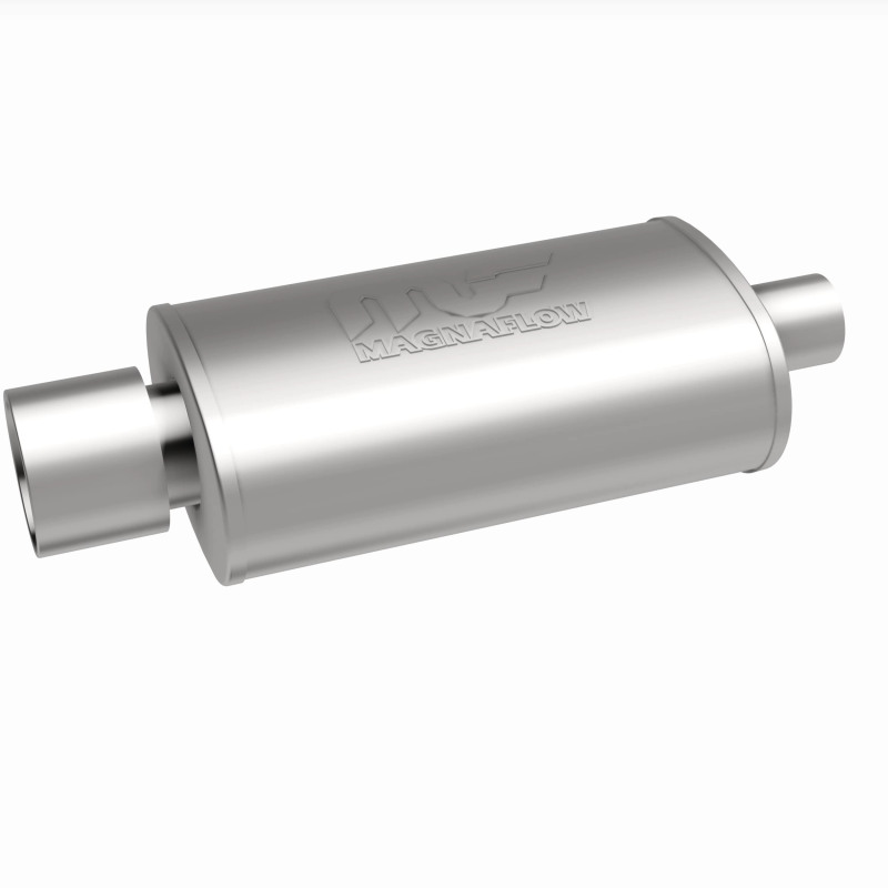 MagnaFlow Muffler W/Tip Mag SS 14X5X8 2.25/4.