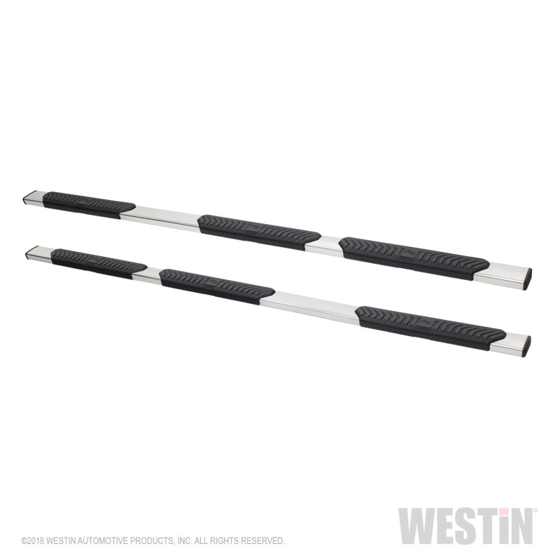 Westin 07-18 Chevrolet Silverado 1500 CC 6.5ft Bed R5 M-Series W2W Nerf Step Bars - Polished SS thumbnail 6