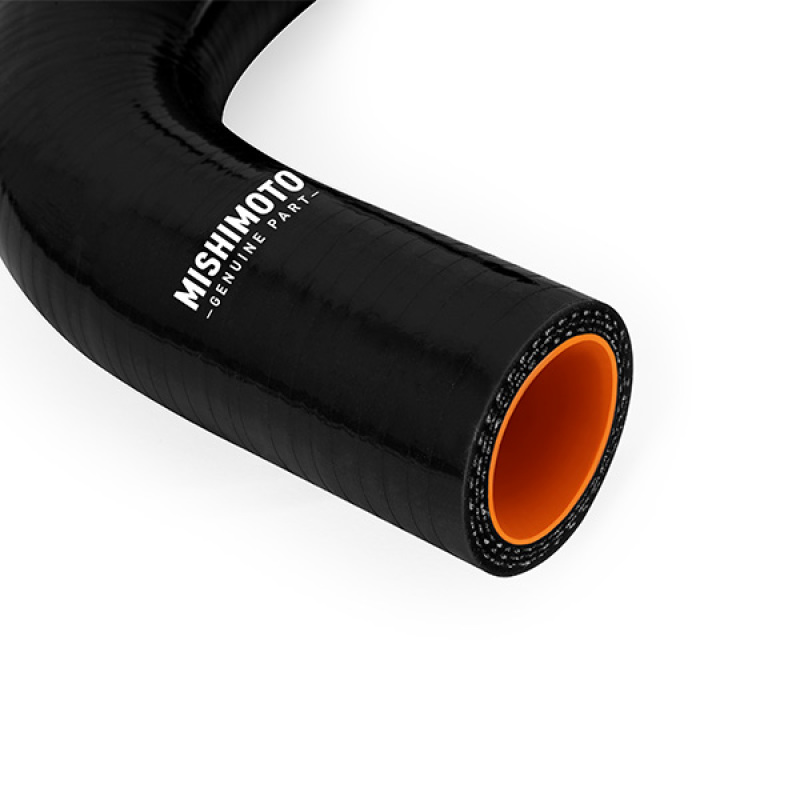 Mishimoto 05-07 Ford F-250/F-350 6.0L Powerstroke Lower Overflow Black Silicone Hose Kit thumbnail 4