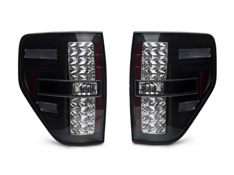 Raxiom 09-14 Ford Styleside Axial Series Black LED Tail Lights thumbnail 3
