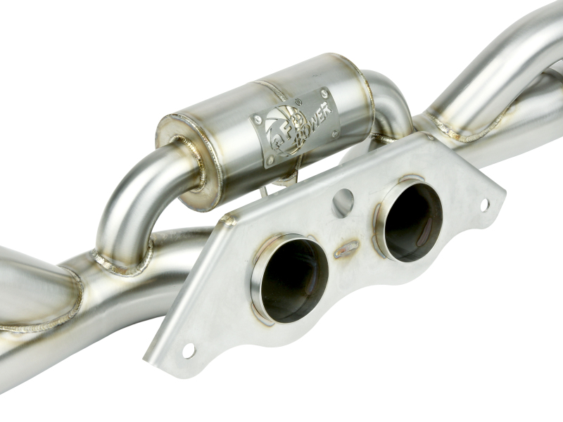 aFe Power MACH Force XP 304 Stainless Secondary Muffler Delete Pipe 14-19 Porsche 911 GT3 3.8L/4.0L thumbnail 8