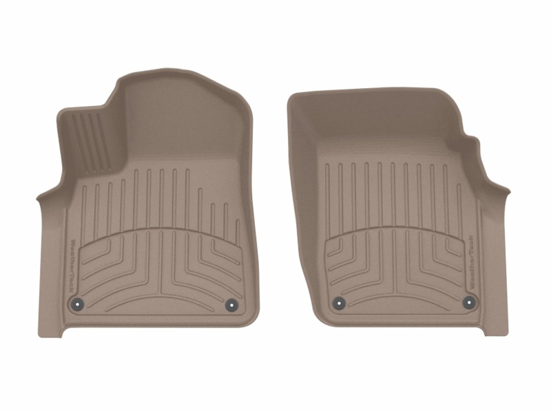 WT 3D FloorMat - Front - Tan