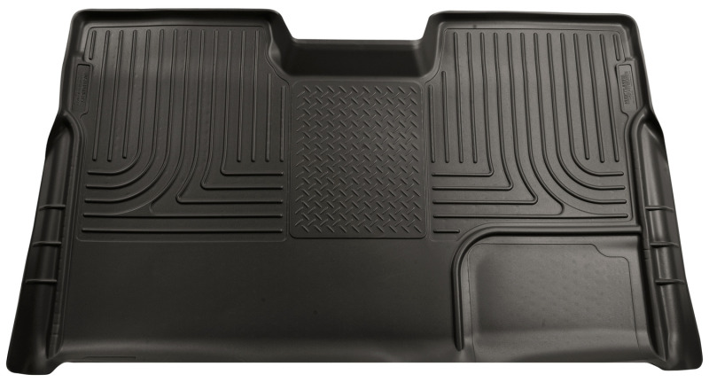 Husky Liners 09-12 Ford F-150 Super Crew WeatherBeater Black Rear Cargo Liner thumbnail 7