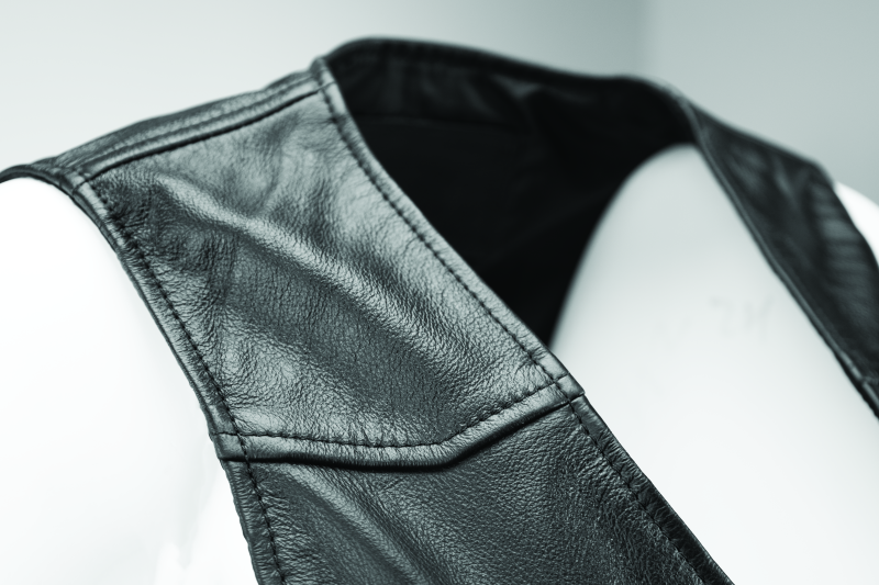 Kuryakyn Leather By River Road Plains Leather Vest Black Womens - Small thumbnail 2