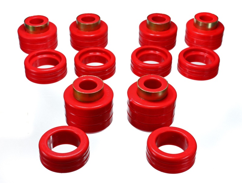 Energy Suspension Chevy Pickup 2&4Wd Body Mounts - Red thumbnail 3