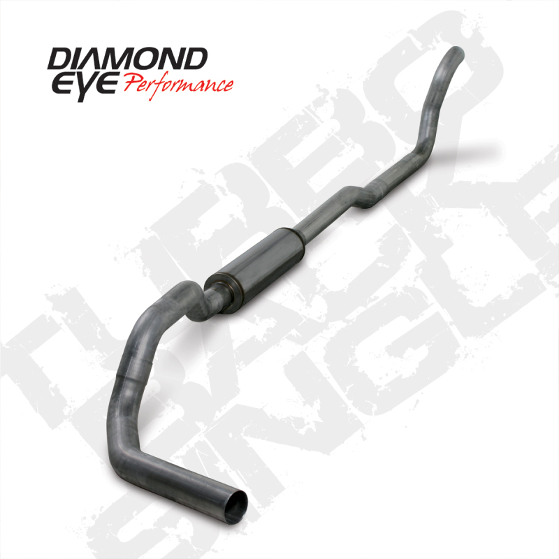 1989-93 DODGE 5.9L CUMMINS 2500/3500 2X4 4" STAINLESS TURBO BACK SINGLE HX40 DP