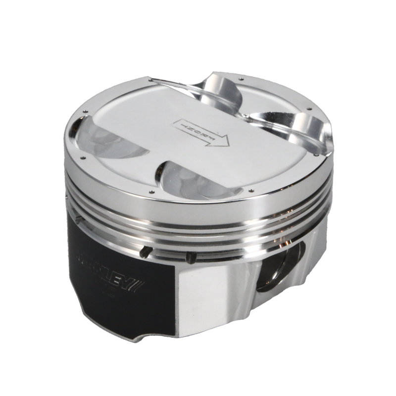 Manley Toyota 2JZGTE 94mm Stroke 87.00mm Bore -6cc Dish 10:1 CR Turbo Tuff Piston Set w/ Rings thumbnail 9