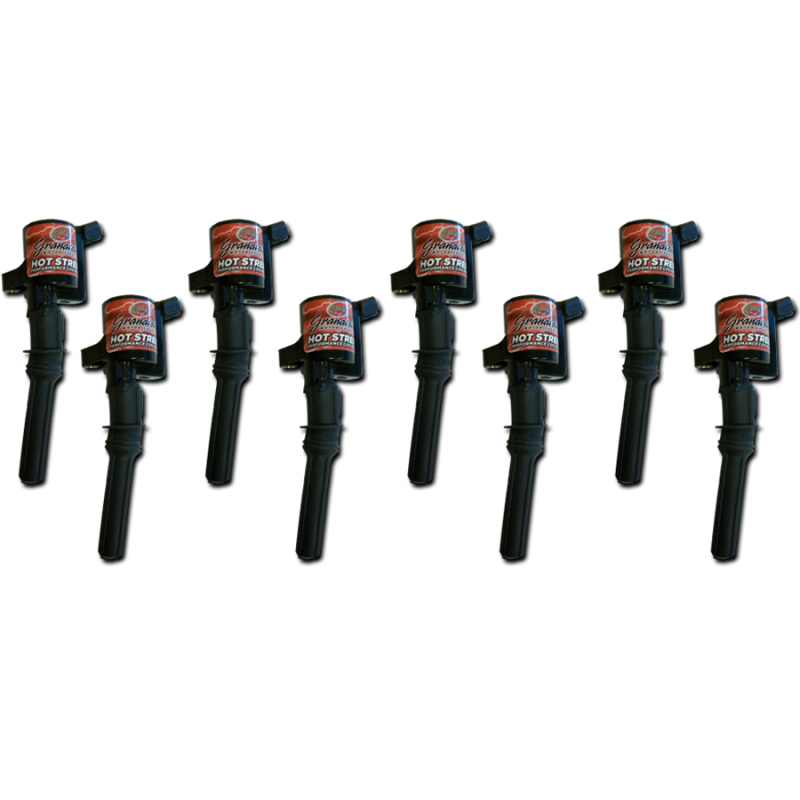 Granatelli 97-04 Ford 4.6L/5.4L 2V Hot Street Coil Packs - Black (Set of 8) thumbnail 4