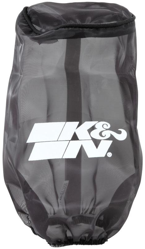 K&N Filter Wrap Drycharger Oval Tapered Black - 3.25in Base I/S Width x 2.5in Top I/S Width x 7in H thumbnail 4