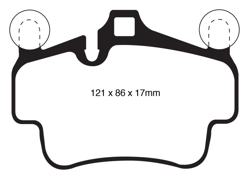 EBC S13 Brake Pad and Rotor Kit (1x ebcDP42029R, 1x ebcRK1064XD) thumbnail 5