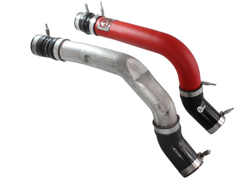 BladeRunner 3 IN Aluminum Hot Charge Pipe Red