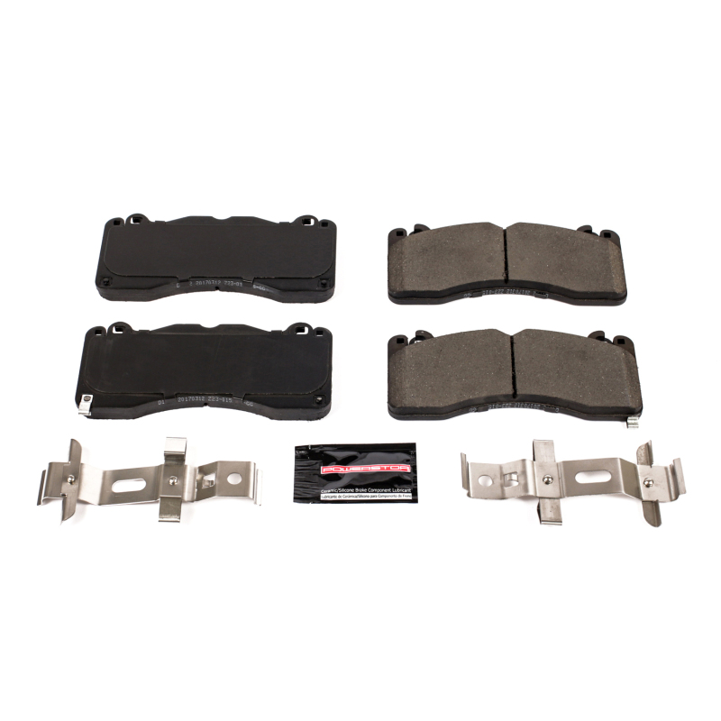 Power Stop 15-19 Ford Mustang Front Z23 Evolution Sport Brake Pads w/Hardware thumbnail 2