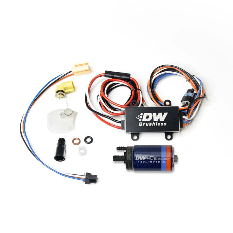 DeatschWerks DW440 440lph Brushless Fuel Pump Single/Dual Controller w/ Install Kit 08-14 Subaru WRX thumbnail 2