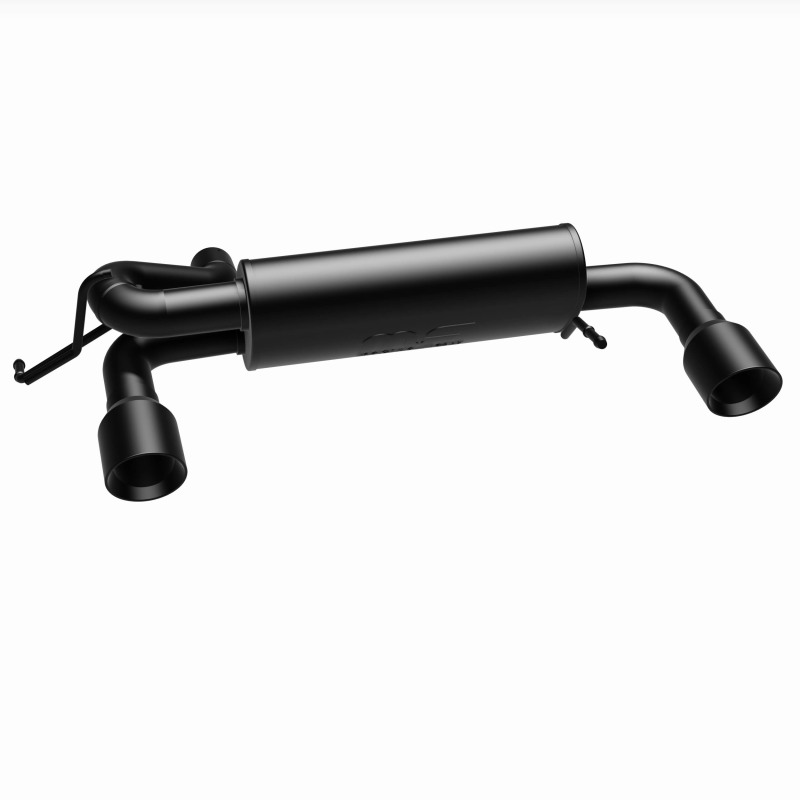 MagnaFlow 2021 Ford Bronco 2.3L I-4 Axle-Back Exhaust w/ Dual Split Rear Style Exit- Black Tips thumbnail 4