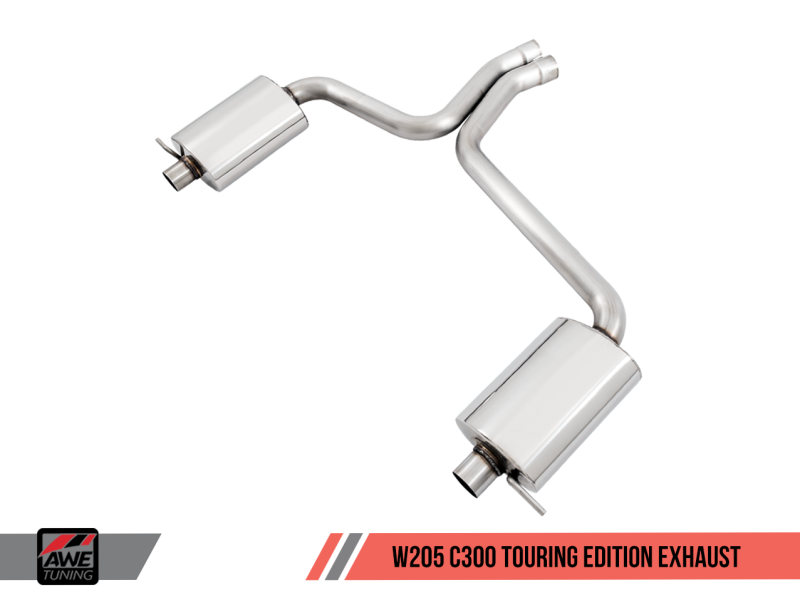 AWE Tuning Mercedes-Benz W205 C300 Touring Edition Exhaust thumbnail 7