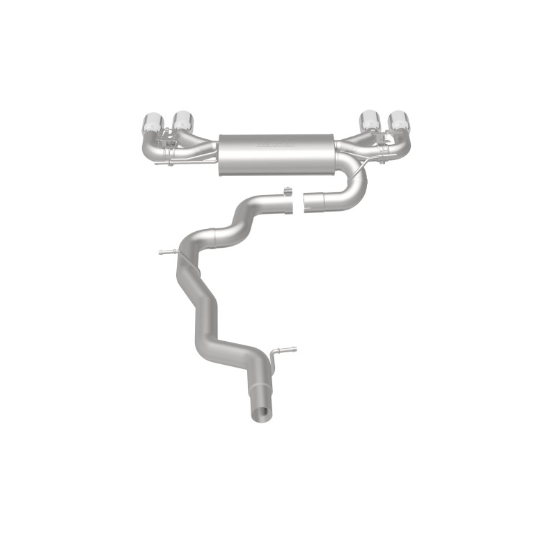 MagnaFlow Sys C/B 2015-2017 Volkswagen Golf R 3in Polished SS Quad Tip Split Rear Exit thumbnail 7