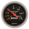 Autometer Sport-Comp 52mm 60cm/HG -2.0 Bar Mechanical Boost Gauge thumbnail 9