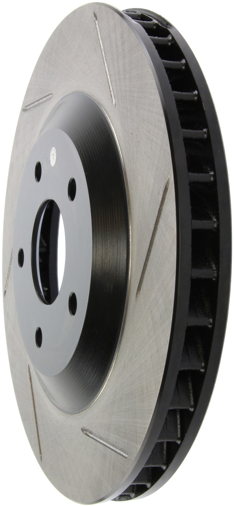 StopTech Power Slot 97-04 Chevy Corvette / 04 & 08 Cadillac XLR/XLR-V Front Left Slotted Rotor thumbnail 4