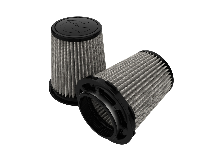 aFe MagnumFLOW Pro Dry S Air Filter 4in F x 6in B MT2 x 4-3/4 T x 7in H (Inverted) thumbnail 2
