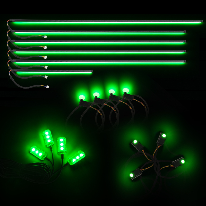 Oracle Lighting Dynamic Colorshift 18 Piece Universal Full LED Interior Dash Board Kit thumbnail 2