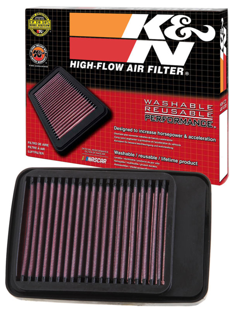 K&N 05-10 Suzuki GSF650 / 06 GSF1200 / 07-10 GSF1250 / 08-09 GSX650F Replacement Air Filter thumbnail 5
