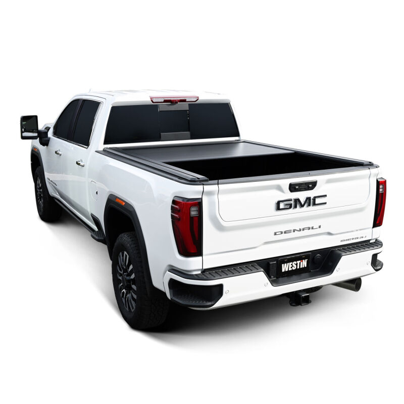 Westin 20-26 GM Silverado/Sierra 2500/3500 6.5ft Bed Electric Retractable Tonneau Cover - Black thumbnail 3