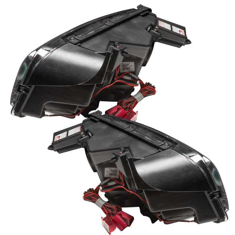Oracle 05-10 Dodge Charger SMD HL (Non-HID) - Triple Halo - ColorSHIFT w/o Controller thumbnail 7
