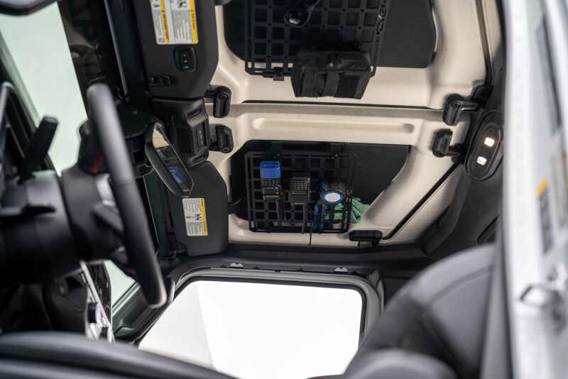DV8 Offroad 2018-2025 Jeep Wrangler JL Roof Mount for 15In x 12In Molle Panel thumbnail 2