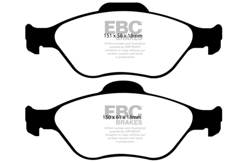 EBC Greenstuff Brake Pad Sets