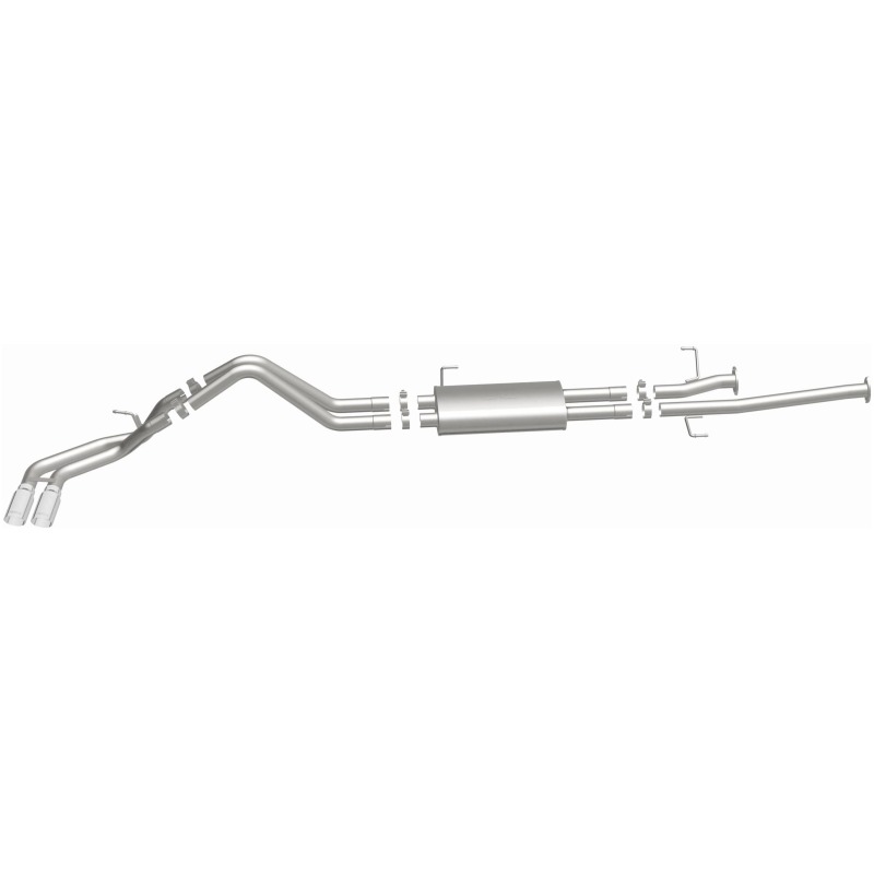 MagnaFlow 14 Toyota Tundra V8 4.6L/5.7L Stainless C/b Exhaust Dual same side pass. rear tire thumbnail 5