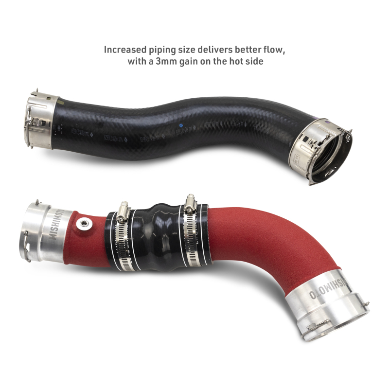 Mishimoto MMICP-TAC-24RD Performance Charge Pipe Kit, Red, fits Toyota Tacoma 2024+