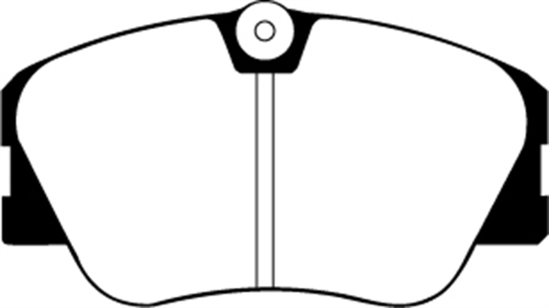 EBC 86-93 Mercedes-Benz 190/190E 2.3 16v Greenstuff Front Brake Pads thumbnail 5