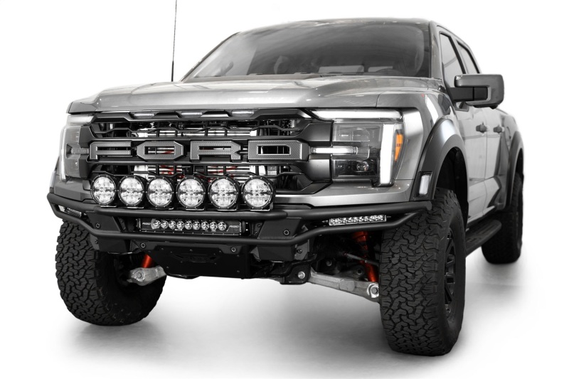 Addictive Desert Designs 2021-2024 Ford F-150 Raptor Race Series Front Bumper Light Hoop thumbnail 3