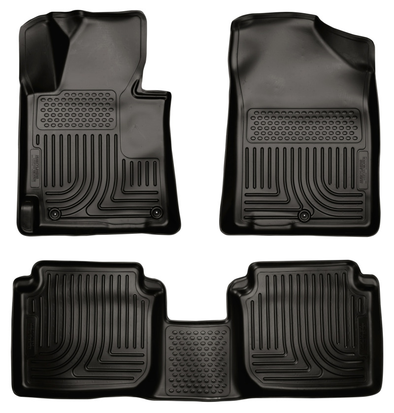 Husky Liners 2011 Hyundai Elantra WeatherBeater Combo Black Floor Liners thumbnail 3