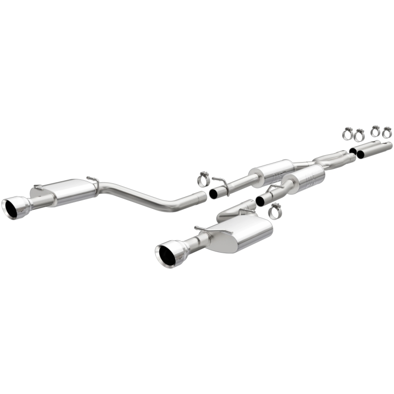 MagnaFlow 19-20 Dodge Charger GT 3.6L V6 Dual Exit Polished Tip Street Series Cat-Back Exhaust thumbnail 2