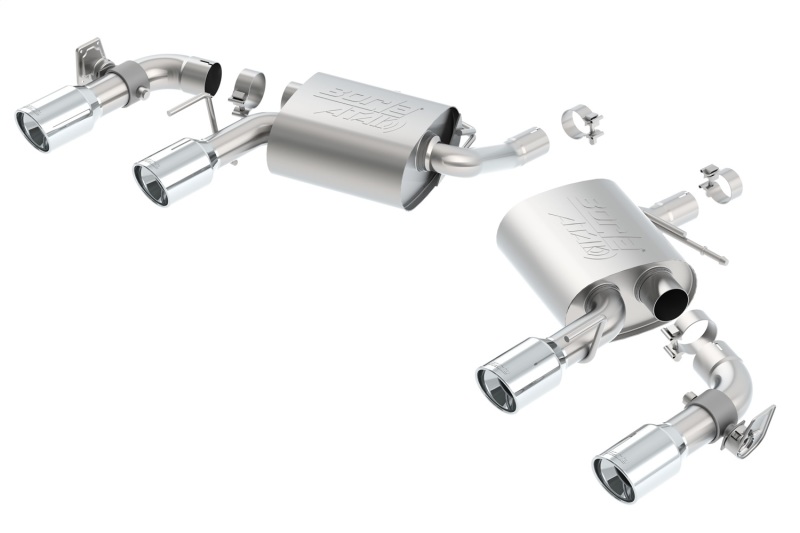 Borla 2016 Chevy Camaro V6 AT/MT ATAK Rear Section Exhaust w/ Dual Mode Valves thumbnail 6