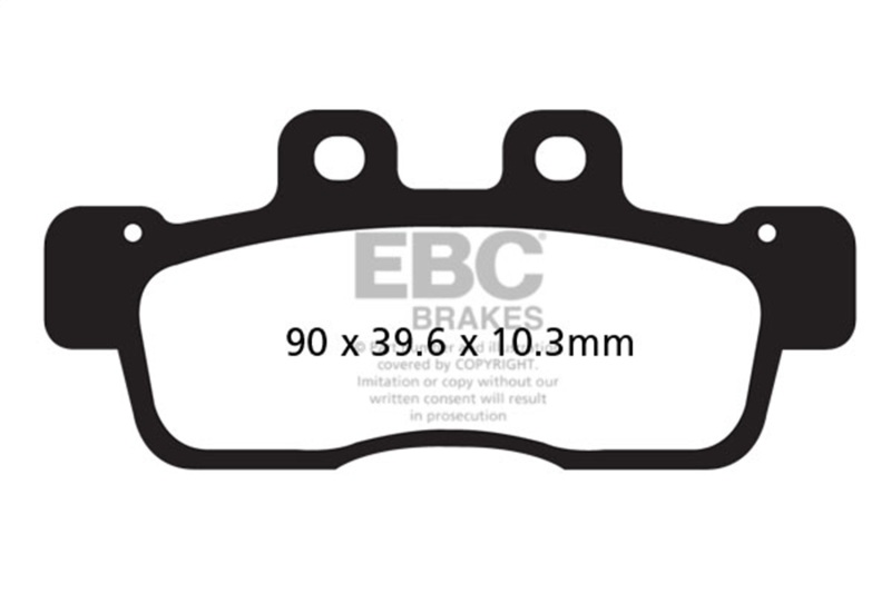 EBC 10-13 Yamaha YW 125 X 1DN1/2 Front Left FA-SFA-X Brake Pads