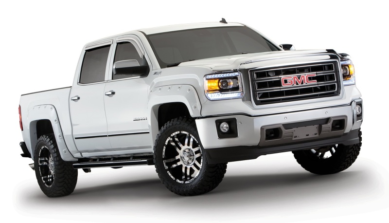Bushwacker 16-18 GMC Sierra 1500 Boss Pocket Style Flares 4pc - Black thumbnail 5