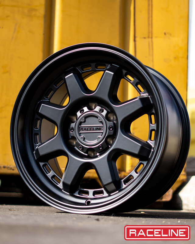 Raceline 947B Scout 18x8in / 5x114.3 BP / 35mm Offset / 72.62mm Bore - Satin Black Wheel thumbnail 8