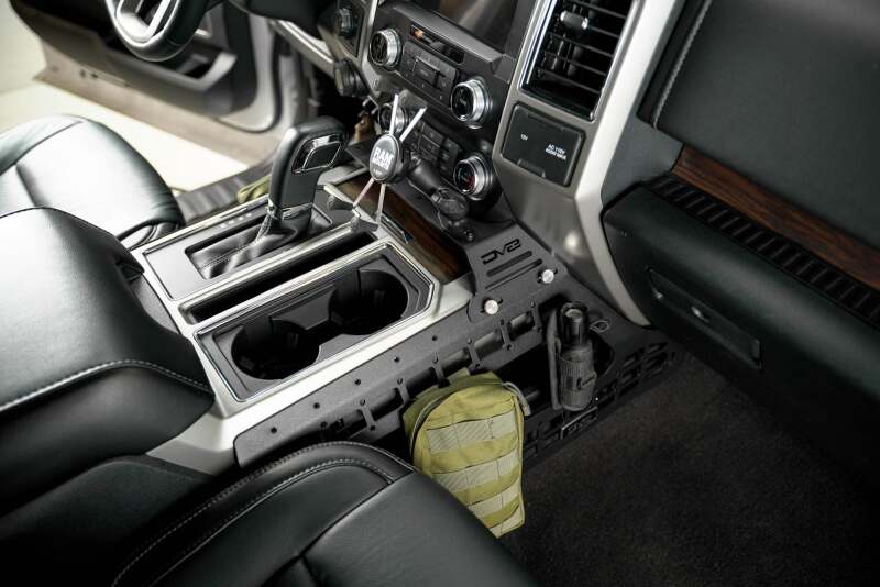 DV8 Offroad 15-20 Ford F150 / 17-21 Ford F250/F350 Center Console Molle Panels & Device Mount thumbnail 4