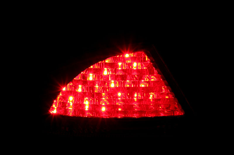 ANZO 2000-2005 Mercedes Benz S Class W220 LED Taillights Red/Smoke thumbnail 7