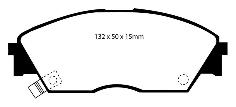EBC S9 Brake Pad and Rotor Kit (1x ebcUSR403, 1x ebcDP4706R) thumbnail 5