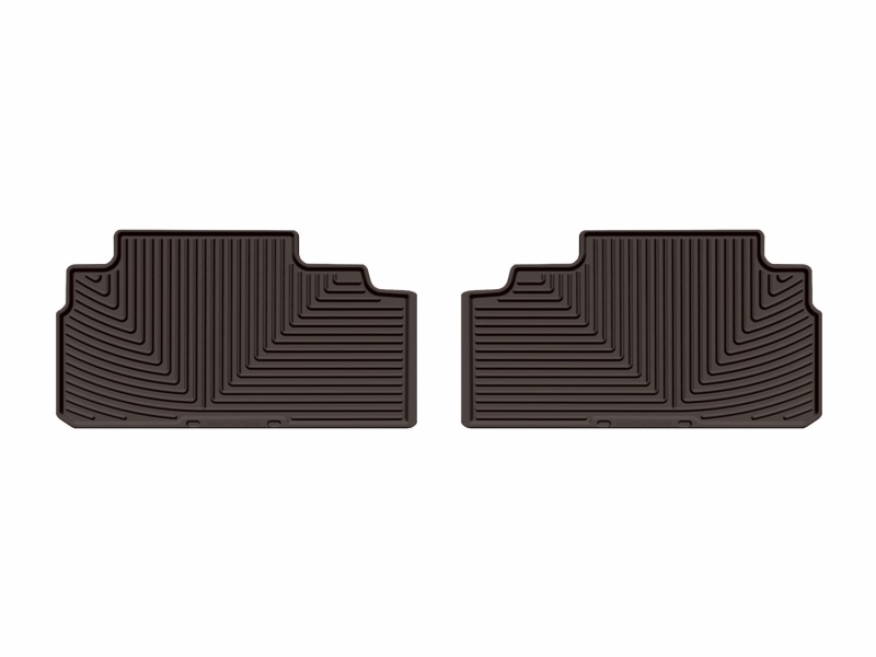 WT Rubber Mats - Rear - Cocoa