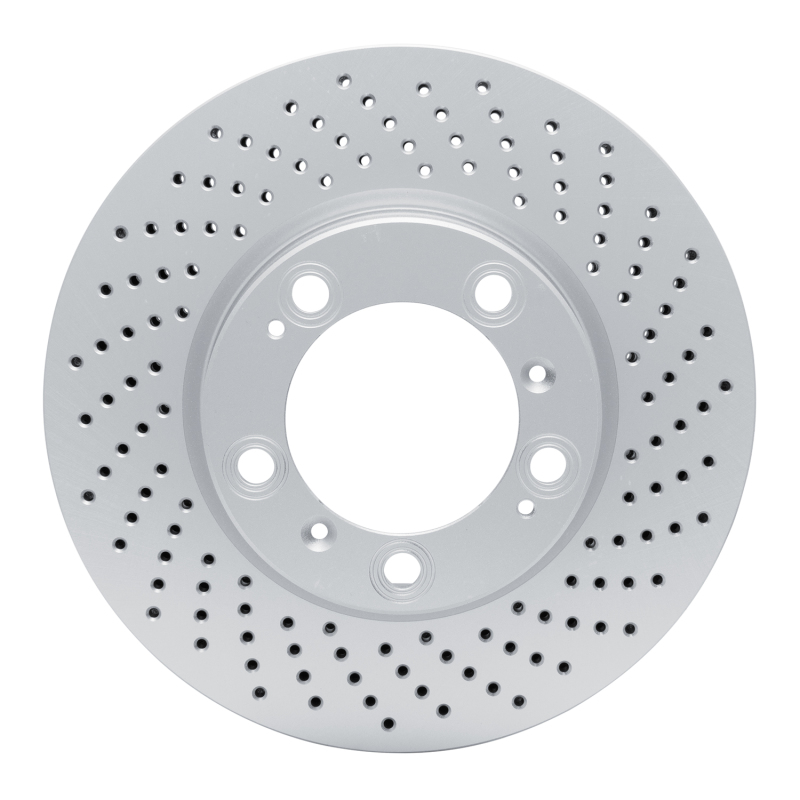 DFC 98-12 Porsche 911 Right Front Drilled GeoSPEC Coated Rotor