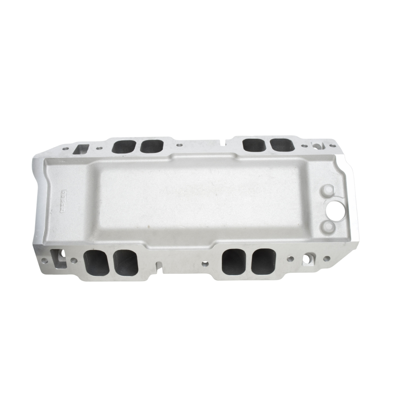 Edelbrock Manifold Chevy BB 9 8 Deck (Short) Super Victor 565 Thick Flange Rect Port Heads thumbnail 6